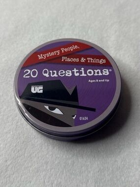 20 Questions Game Tin - Purple Mystery People Edition